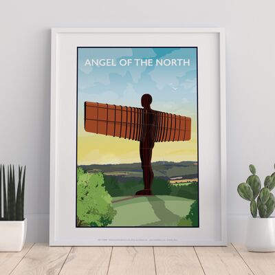 Angel Of The North, Newcastle By Tabitha Mary Art Print