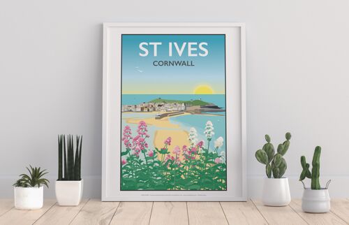 St Ives, Cornwall Poster 2 - 11X14” Premium Art Print