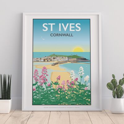St Ives, Cornwall Poster 2 - 11X14” Premium Art Print