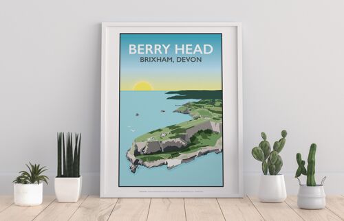 Berry Head, Devon 2 - 11X14” Premium Art Print