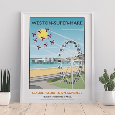 Weston-Super-Mare, Somerset 2 - 11X14” Premium Art Print