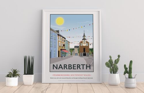 Narberth, Southwest Wales 2 - 11X14” Premium Art Print