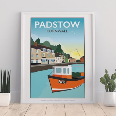 Padstow, Cornwall 2 - 11X14” Premium Art Print