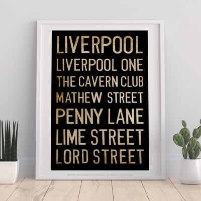 Liverpool, The Cavern Club, Lime Street Art Print