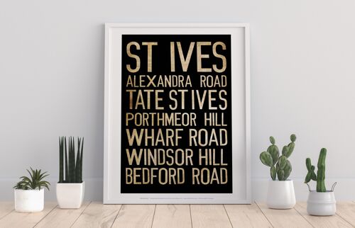 St Ives, Alexandra Road, Windsor Hill,Bedford Road Art Print