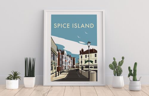 Spice Island By Artist Dave Thompson - Premium Art Print