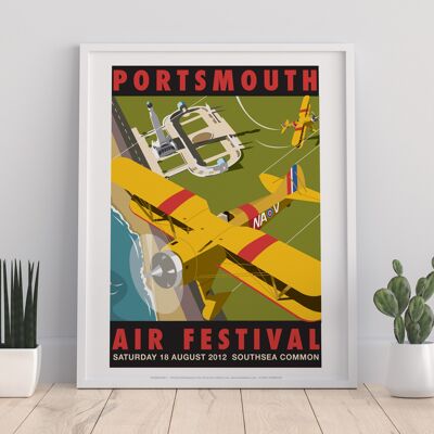 Portsmouth Air Festival By Artist Dave Thompson Art Print