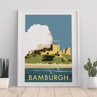 Bamburgh By Artist Dave Thompson - 11X14” Premium Art Print