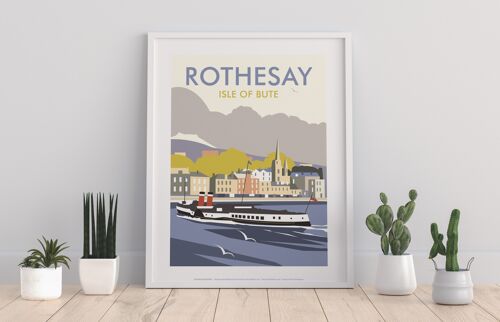 Rothesay By Artist Dave Thompson - 11X14” Premium Art Print