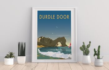 Durdle Door par l'artiste Dave Thompson - Impression d'art premium