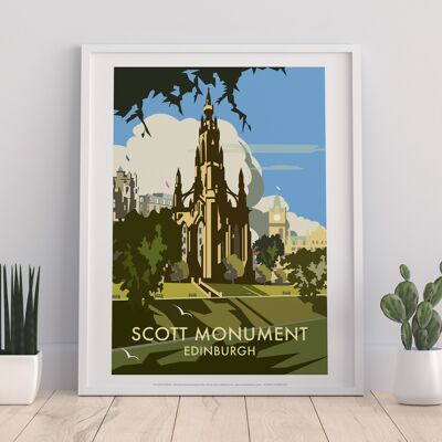 Scott Monument By Artist Dave Thompson - Premium Art Print