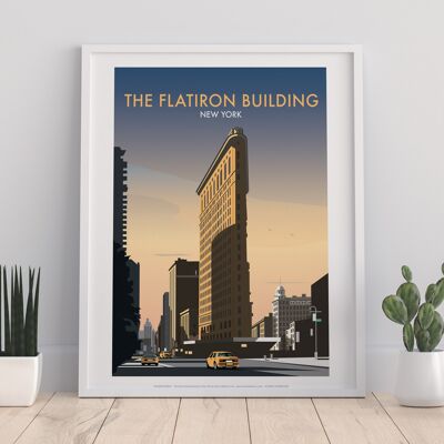 The Flatiron Building By Artist Dave Thompson - Art Print