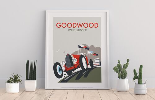 Goodwood By Artist Dave Thompson - 11X14” Premium Art Print