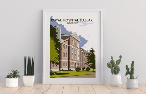 Royal Hospital Haslar By Artist Dave Thompson - Art Print