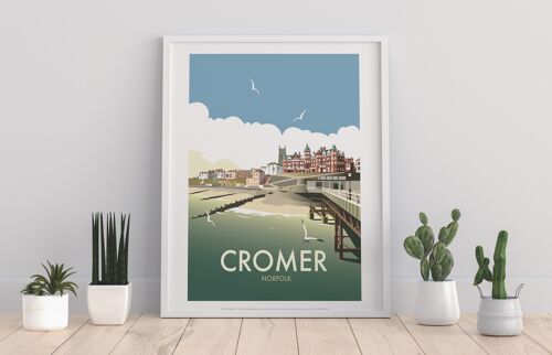 Cromer By Artist Dave Thompson - 11X14” Premium Art Print