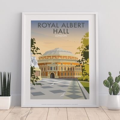 Royal Albert Hall By Artist Dave Thompson - Art Print