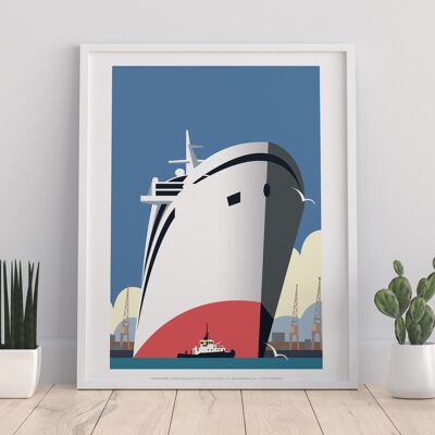 Ship By Artist Dave Thompson - 11X14” Premium Art Print