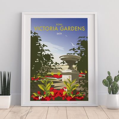 Royal Victoria Gardens By Artist Dave Thompson - Art Print
