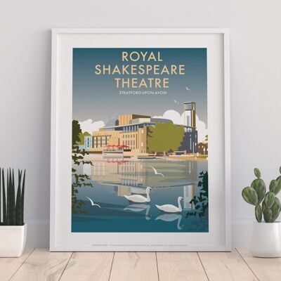 Royal Shakespeare Theatre By Artist Dave Thompson Art Print