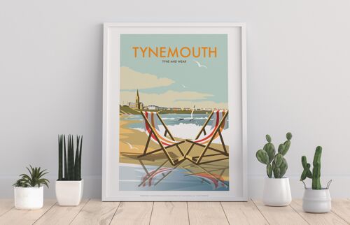 Tynemouth By Artist Dave Thompson - 11X14” Premium Art Print