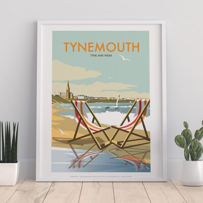 Tynemouth By Artist Dave Thompson - 11X14” Premium Art Print