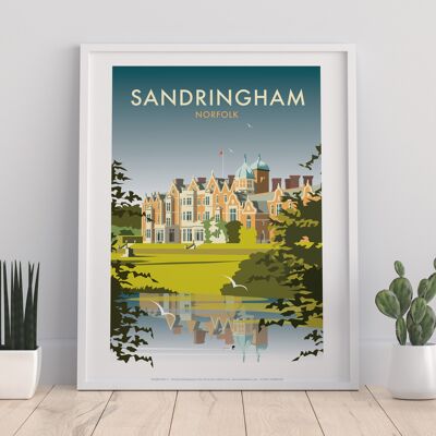 Sandringham By Artist Dave Thompson - Premium Art Print