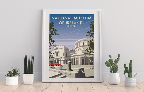 National Museum Of Ireland By Artist Dave Thompson Art Print