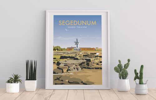 Segedunum By Artist Dave Thompson - 11X14” Premium Art Print