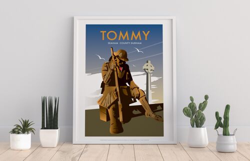 Tommy By Artist Dave Thompson - 11X14” Premium Art Print