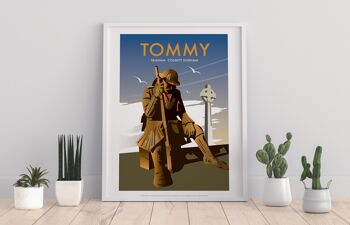 Tommy par l'artiste Dave Thompson - 11X14" Premium Art Print