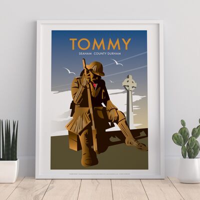 Tommy By Artist Dave Thompson - 11X14” Premium Art Print