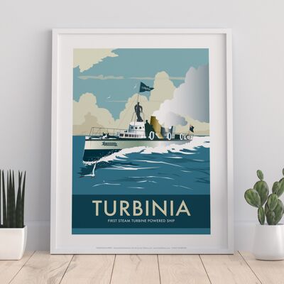 Turbinia By Artist Dave Thompson - 11X14” Premium Art Print