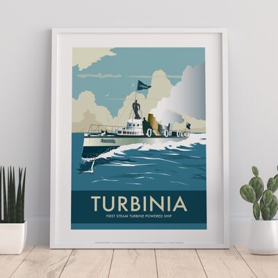 Turbinia By Artist Dave Thompson - 11X14” Premium Art Print