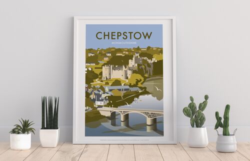 Chepstow By Artist Dave Thompson - 11X14” Premium Art Print