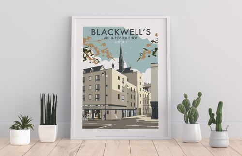 Blackwell's, Oxford By Artist Dave Thompson - Art Print