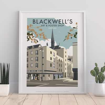Blackwell's, Oxford By Artist Dave Thompson - Art Print