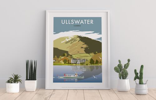 Ullswater By Artist Dave Thompson - 11X14” Premium Art Print