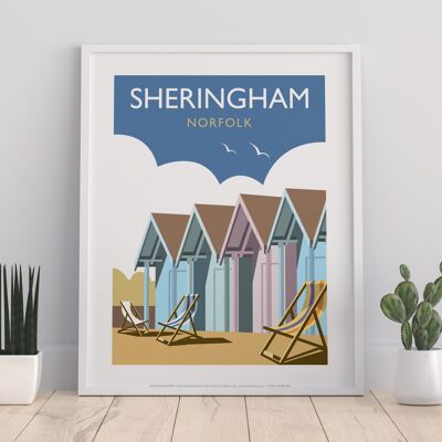 Sheringham By Artist Dave Thompson - Premium Art Print