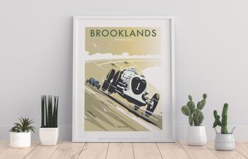 Brooklands par l'artiste Dave Thompson - Impression d'art premium