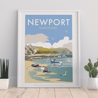 Newport By Artist Dave Thompson - 11X14” Premium Art Print