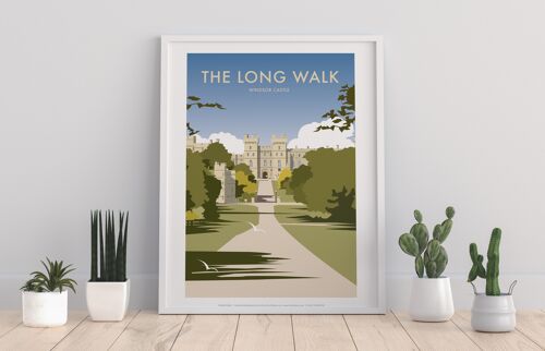 The Long Walk By Artist Dave Thompson - Premium Art Print