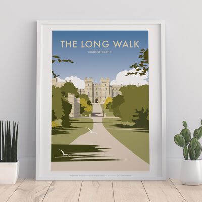 The Long Walk By Artist Dave Thompson - Premium Art Print