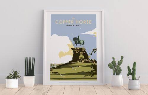 The Copper Horse By Artist Dave Thompson - 11X14” Art Print