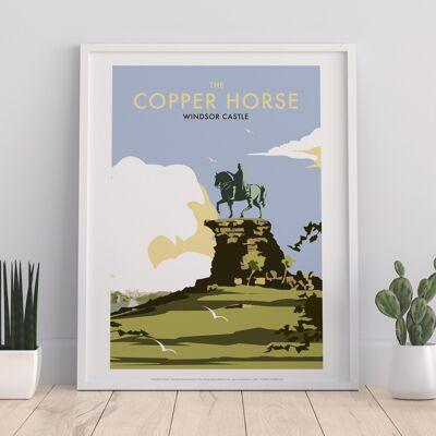 The Copper Horse By Artist Dave Thompson - 11X14” Art Print