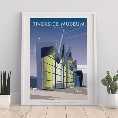 Riverside Museum By Artist Dave Thompson - 11X14” Art Print