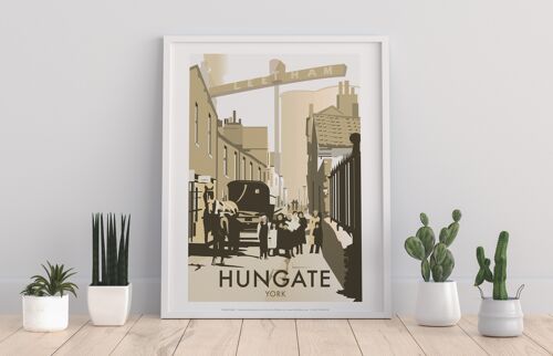 Hungate By Artist Dave Thompson - 11X14” Premium Art Print