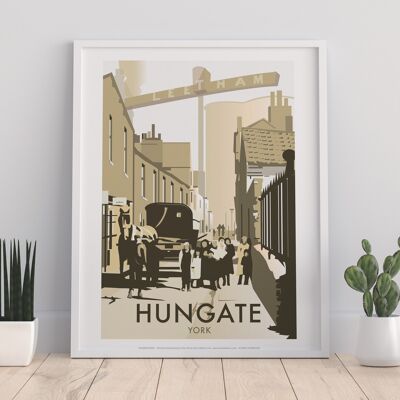 Hungate By Artist Dave Thompson - 11X14” Premium Art Print