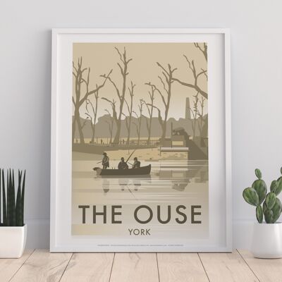The Ouse By Artist Dave Thompson - 11X14” Premium Art Print