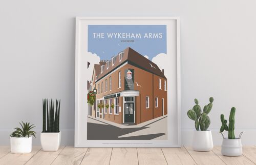 The Wykeham Arms By Artist Dave Thompson - 11X14” Art Print