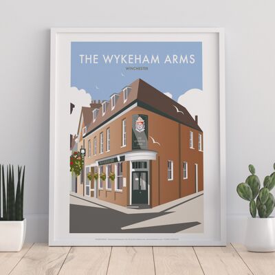 The Wykeham Arms By Artist Dave Thompson - 11X14” Art Print
